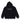 Vetements Black Rhinestone Logo Oversized Hoodie