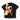 Givenchy Black Abstract Brushstroke Oversized T-Shirt