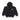 Cole Buxton Black Athletic Department Logo Oversized Hoodie