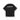 Balenciaga Washed Black Distressed Gothic Logo Oversized T-Shirt