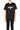 Givenchy Black Destroyed Logo Oversized T-Shirt