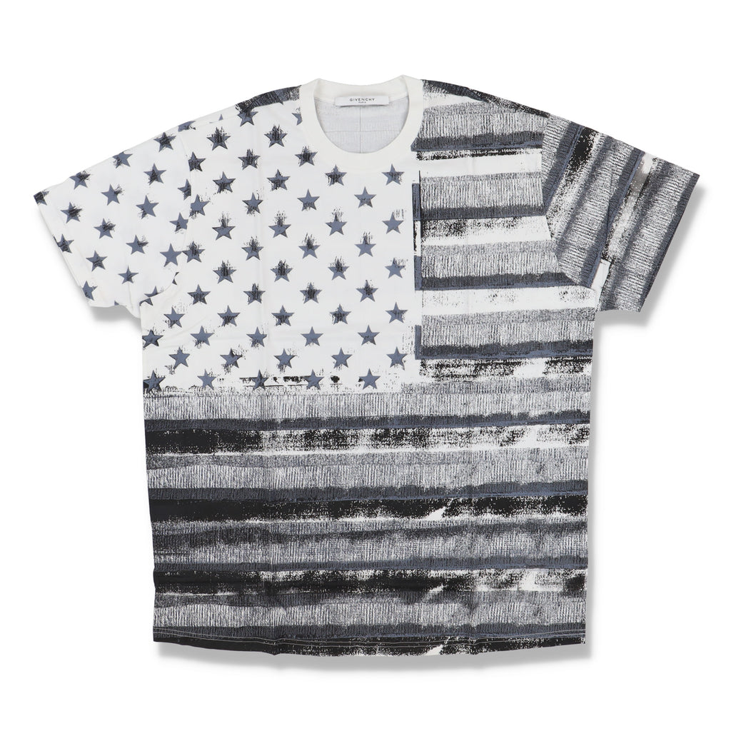 Givenchy Stars and Stripes Full Flag Print Oversized T-Shirt