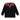 Marcelo Burlon  Black and Red Worr Lightning Wings Long Sleeve T-Shirt