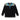 Marcelo Burlon Black and Blue Wing Print Long Sleeve T-Shirt