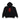 Martine Rose Black Dragon Logo Oversized Hoodie