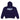Off-White Blue Running Wolves Logo Oversized Hoodie