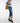Bottega Veneta Mid Blue Curved Shape Cropped Jeans