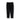 Saint Laurent Paris Black Wool Carrot-Fit Pinstripe Trousers