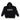 Vetements Black and Silver World Tour Logo Oversized Hoodie