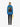 Givenchy x Josh Smith Blue Reaper Print Oversized Logo Hoodie