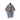 Givenchy Light Blue Embroidered 4G Flamingo Print Oversized T-Shirt