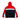Givenchy Red Colour Block Stripe Logo Hoodie