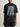 Balenciaga Washed Black Inside-Out SNBN Logo Oversized T-Shirt