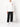 Alexander Wang White Grill Logo Long Sleeve T-Shirt