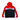 Givenchy Red Colour Block Stripe Logo Hoodie