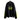 Vetements Black Neon Yellow Crest Logo Oversized Hoodie