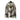 Givenchy Green Tie Dye Heart Logo Oversized Buttoned Hoodie