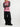 Givenchy Pink Multi Racing Logo Oversized Long Sleeve Mesh Jersey