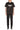 Givenchy Black Destroyed Logo Oversized T-Shirt