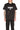Givenchy Black Destroyed Logo Oversized T-Shirt