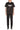 Givenchy Black Destroyed Logo Oversized T-Shirt
