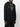 Lanvin Black Embroidered Curb Logo Oversized Hoodie