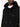 Lanvin Black Embroidered Logo Side Curb Oversized Hoodie