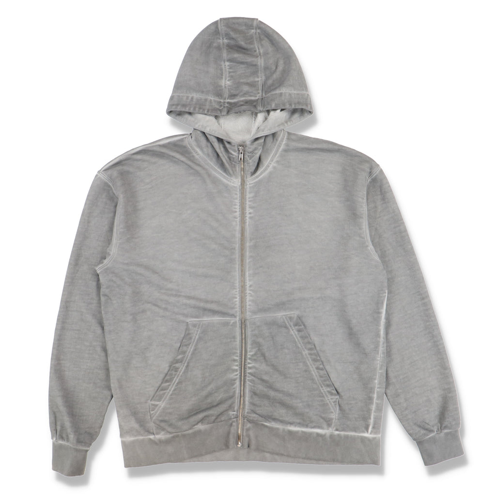 A Cold Wall Grey Garment Dyed ACW Logo Hoodie
