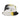 Alexander McQueen White Silhouette Logo Bucket Hat