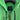 Givenchy x Josh Smith Green Embroidered Reaper Logo Zip Hoodie