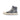 Balenciaga Blue Denim Paris 90's Logo Distressed Hi-Top Trainers