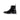 Bottega Veneta Tie Black Brushed Leather Ankle Boots