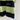 Off-White Black and Green Striped Logo Oversized Polo