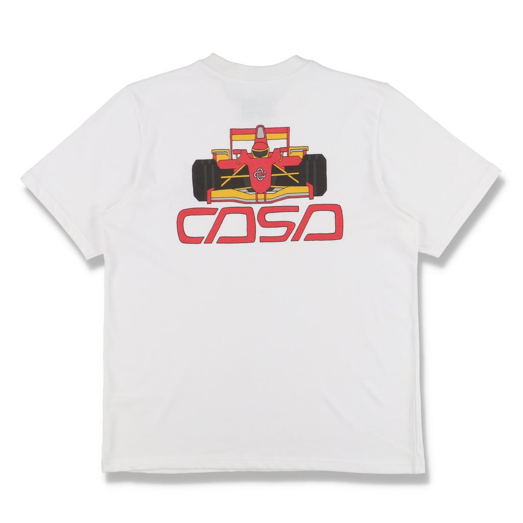 Casablanca White Racing Car T-shirt