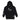 Givenchy Black Floral Embroidered Destroyed Logo Hoodie