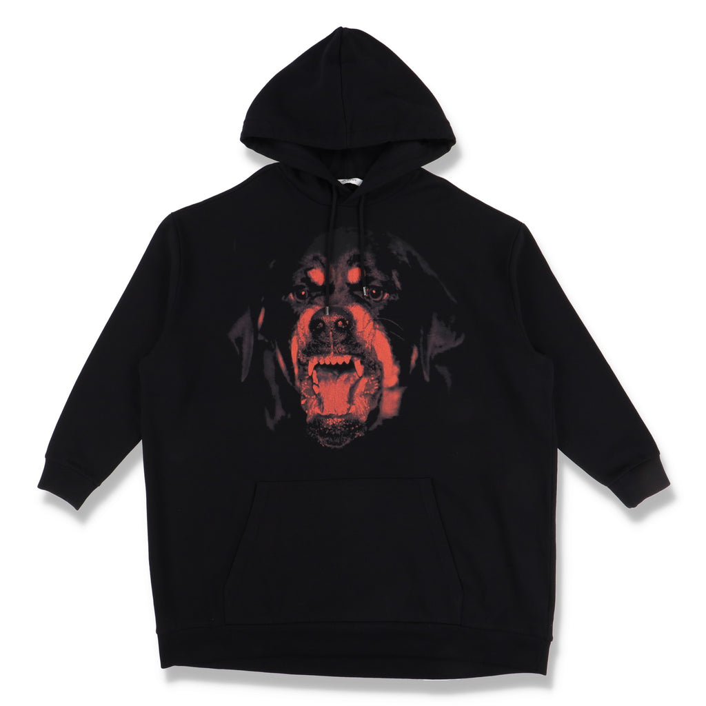 Givenchy Supersized Black Rottweiler Hoodie