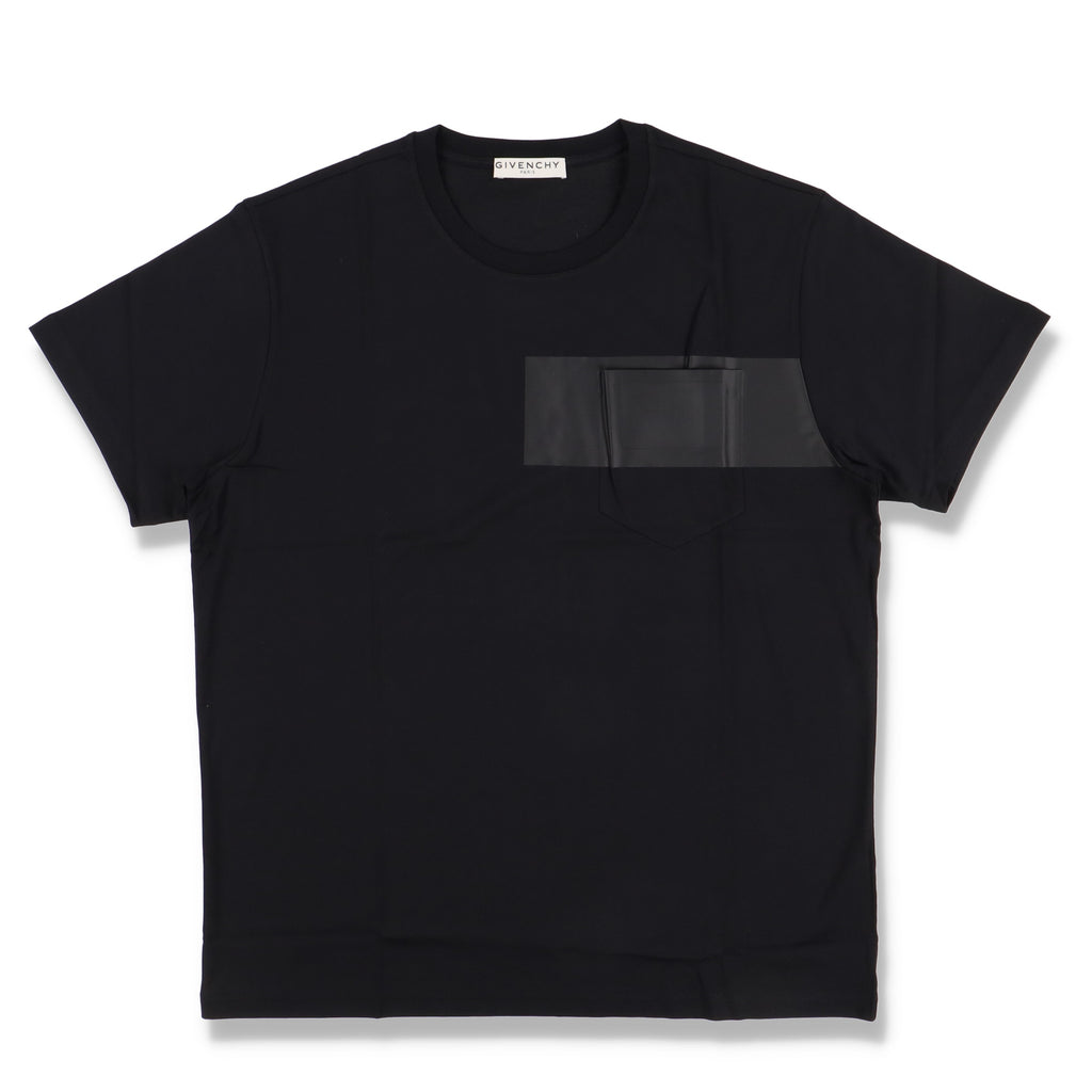 Givenchy Black 3D Logo Patch Pocket T-Shirt