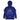 Givenchy Blue Embroidered Mutli Logo Layered Hooded T-Shirt