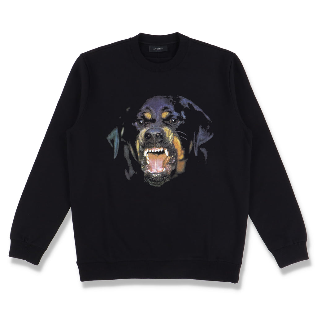 Givenchy Black Rottweiler Print Sweatshirt