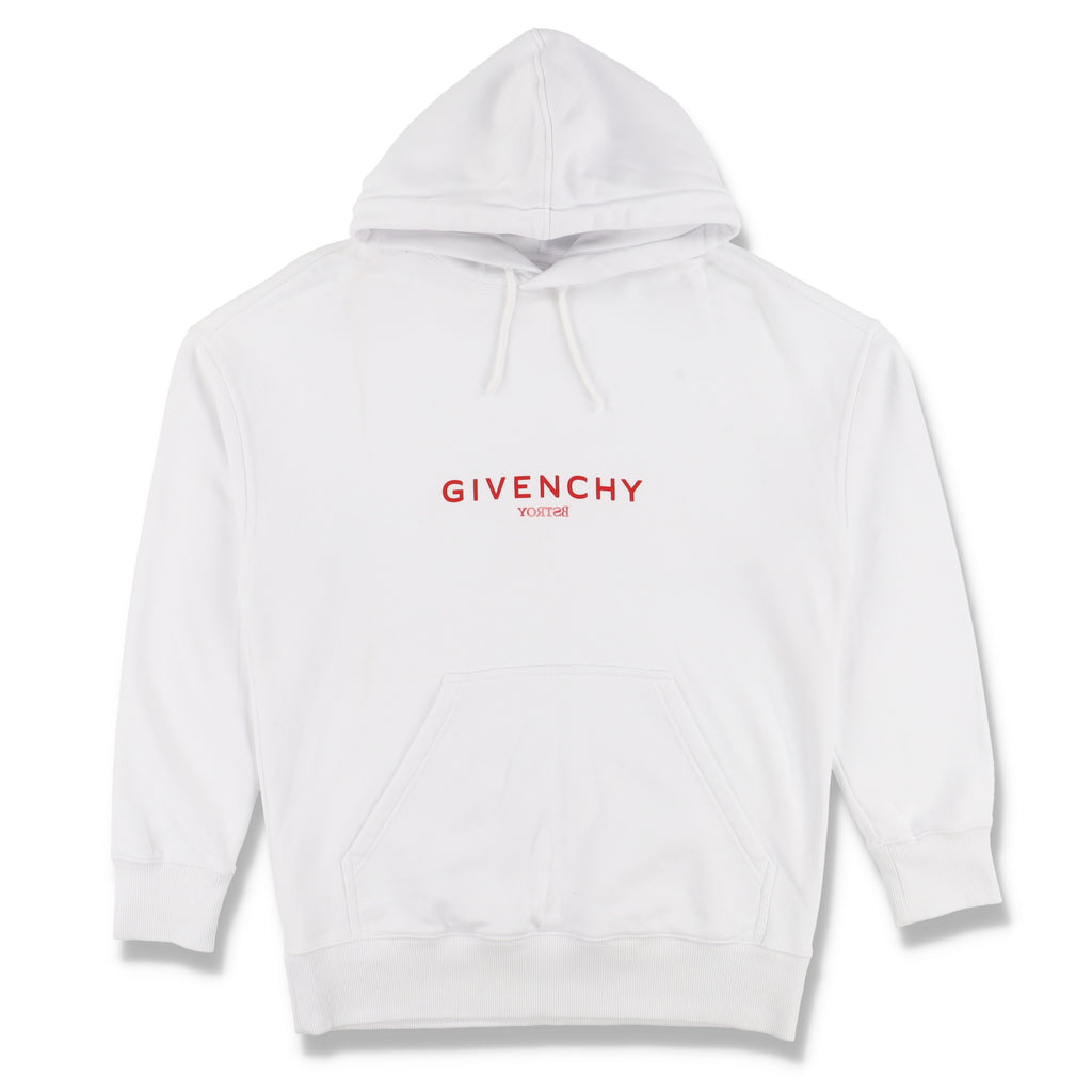 Givenchy × (B).Stroy White Reverse Logo Hoodie