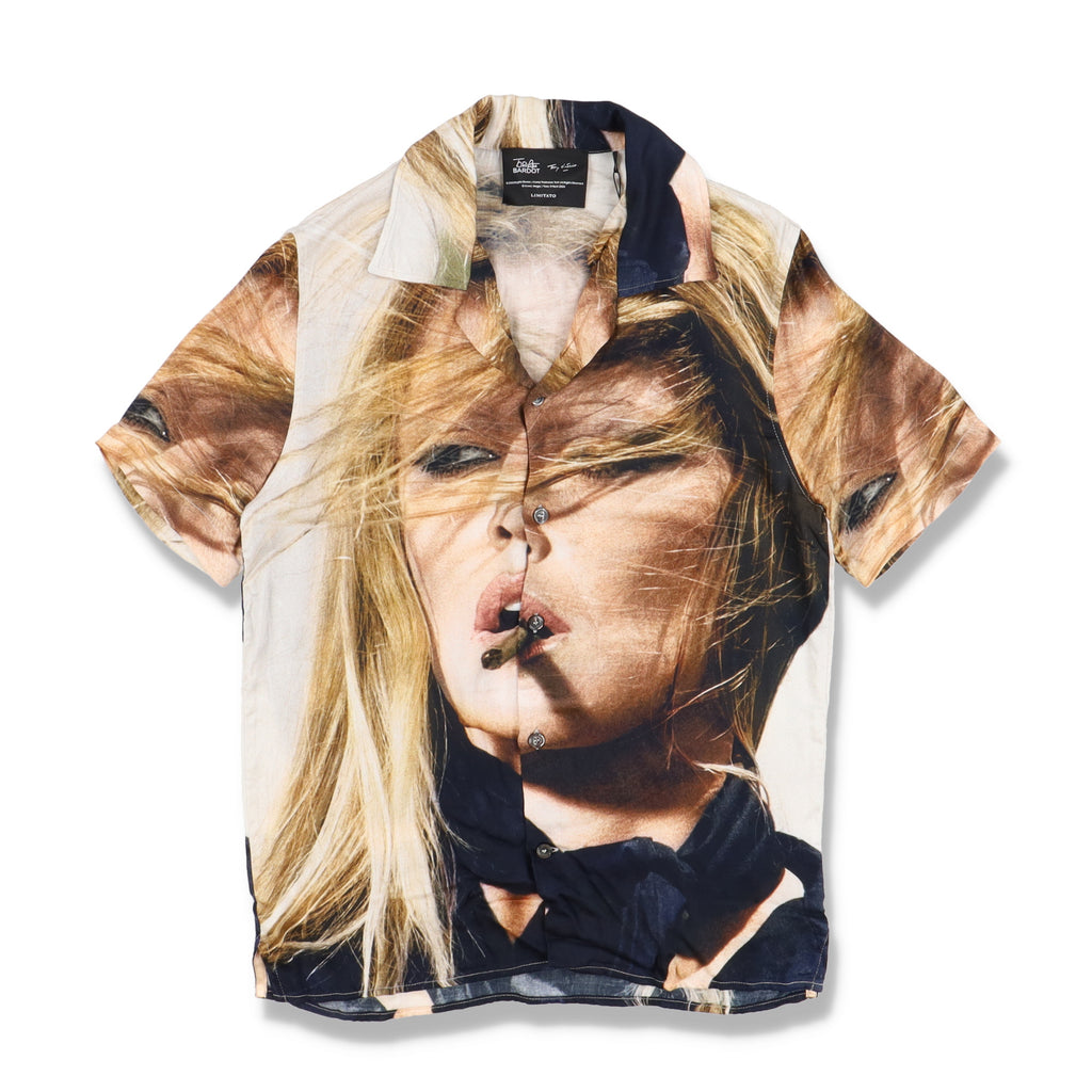 Limitato x Terry O'Neill Brigitte Bardot Cigar Print Shirt