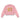 Palm Angels Pink Dancing Bears Logo Mock Neck Sweatshirt