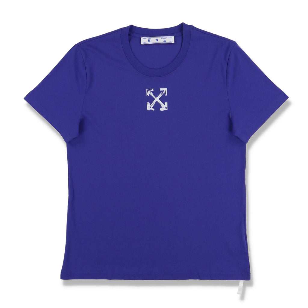 Off-White Blue Spray Arrows Woman T-Shirt
