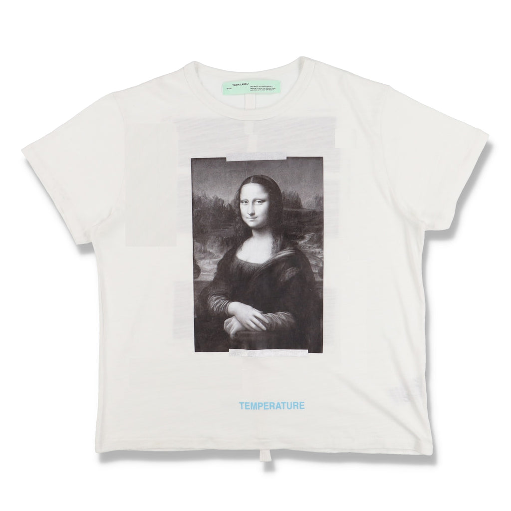 Off-White White Mona Lisa Arrows Oversized T-Shirt