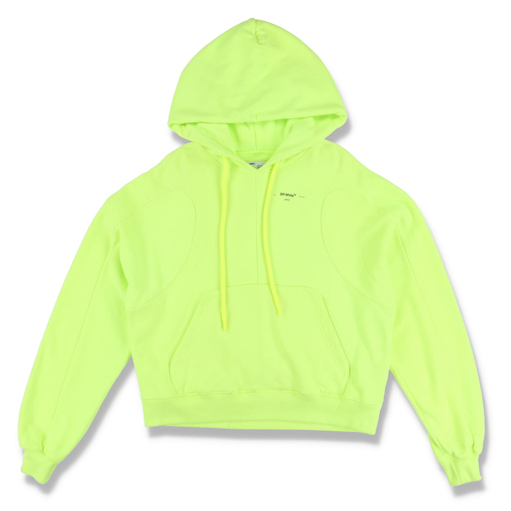 Off-White Fluorescent Yellow Arrows Hoodie