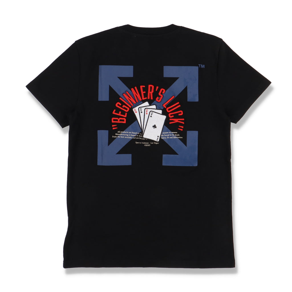 Off-White Las Vegas Exclusive Embroidered "Beginner's Luck" T-Shirt
