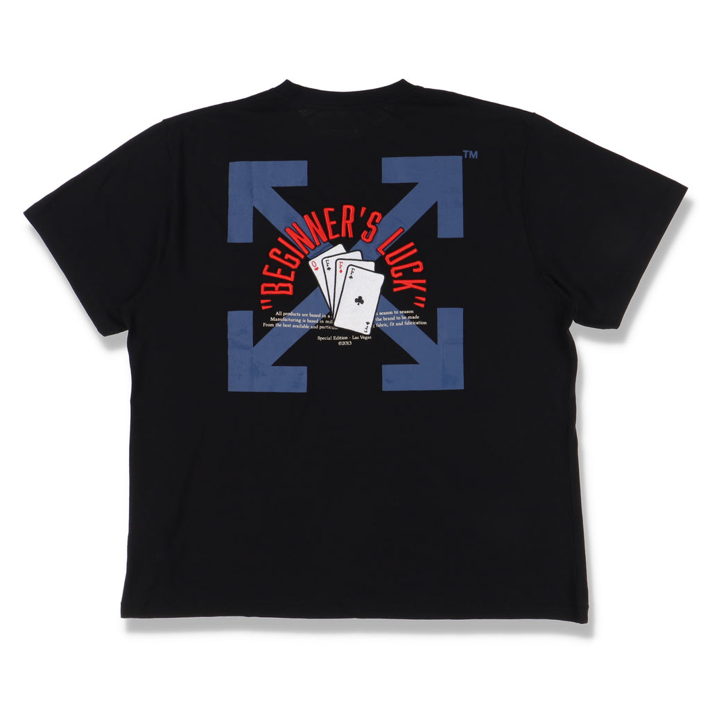 Off-White Las Vegas Exclusive Embroidered "Beginner's Luck" T-Shirt