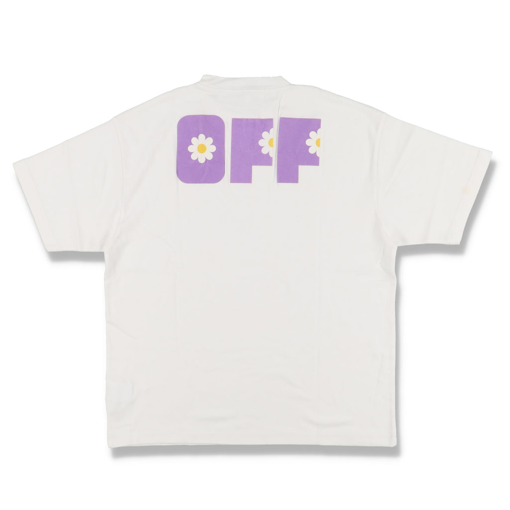 Off-White White Daisy Logo T-shirt