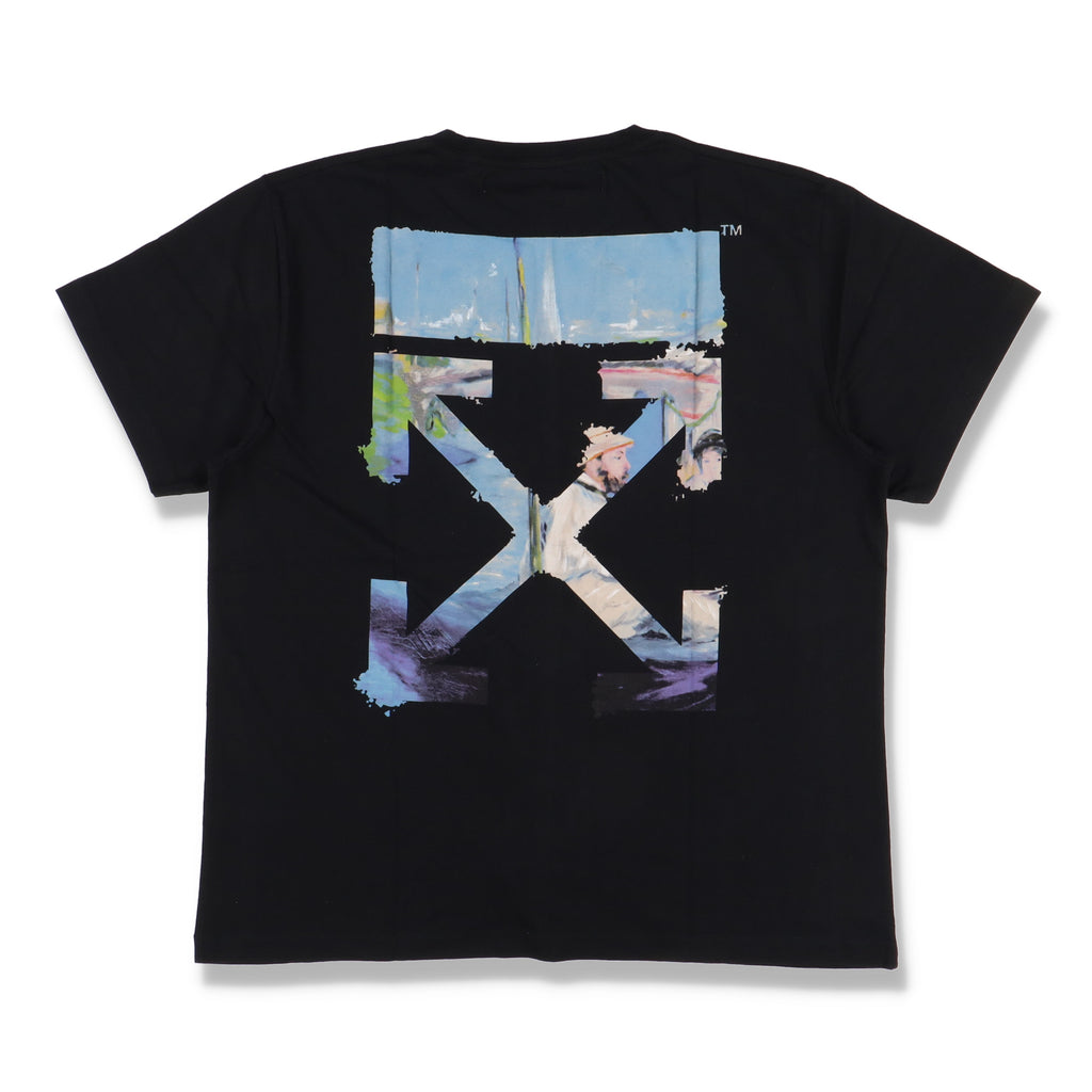 Off-White Black Painting Arrows Oversized T-Shirt