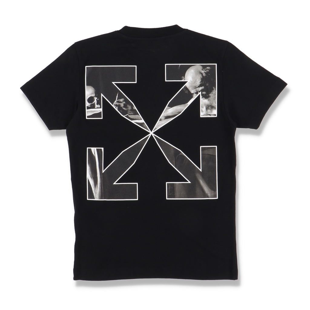 Off-White Black Monochrome Caravaggio Arrows T-Shirt